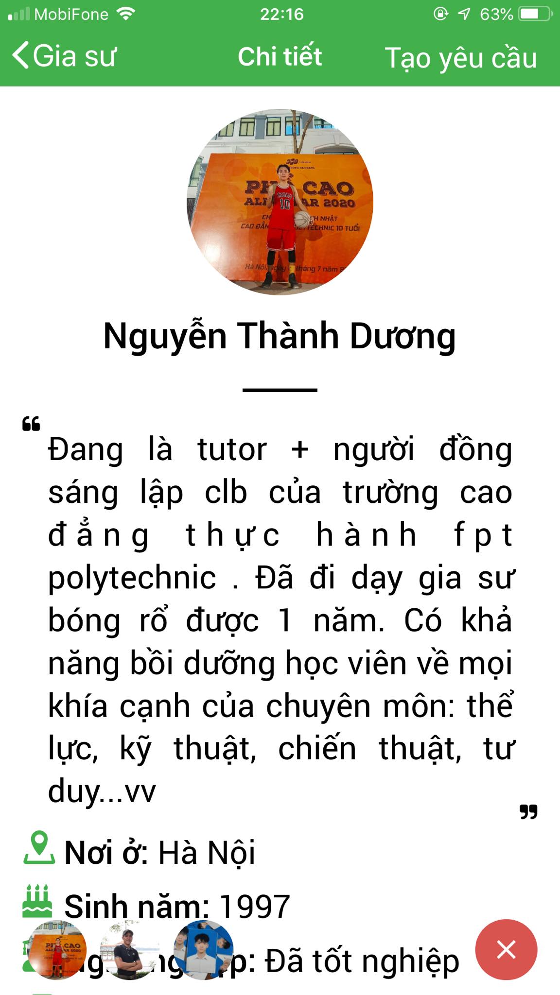 App Daykemtainha.vn bóng rổ